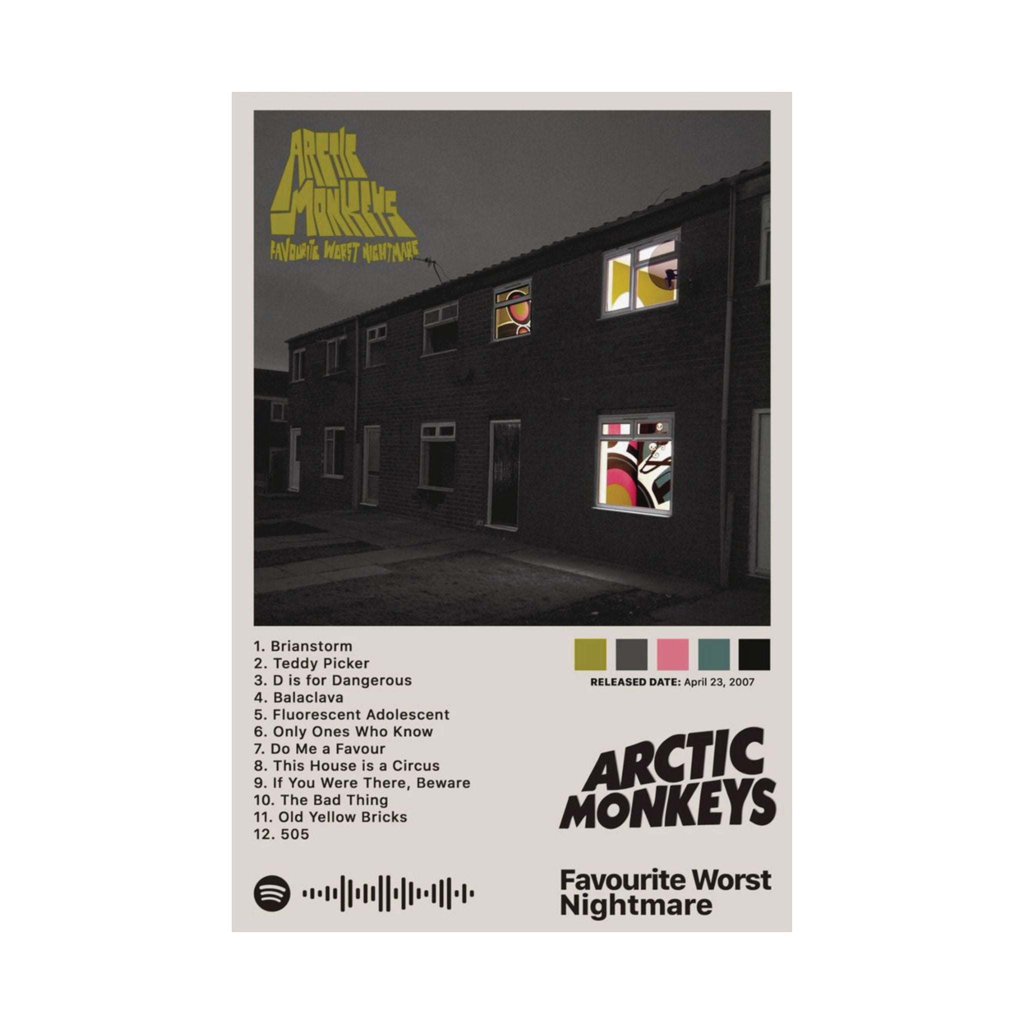 Favourite Worst Nightmare - Arctic Monkeys
