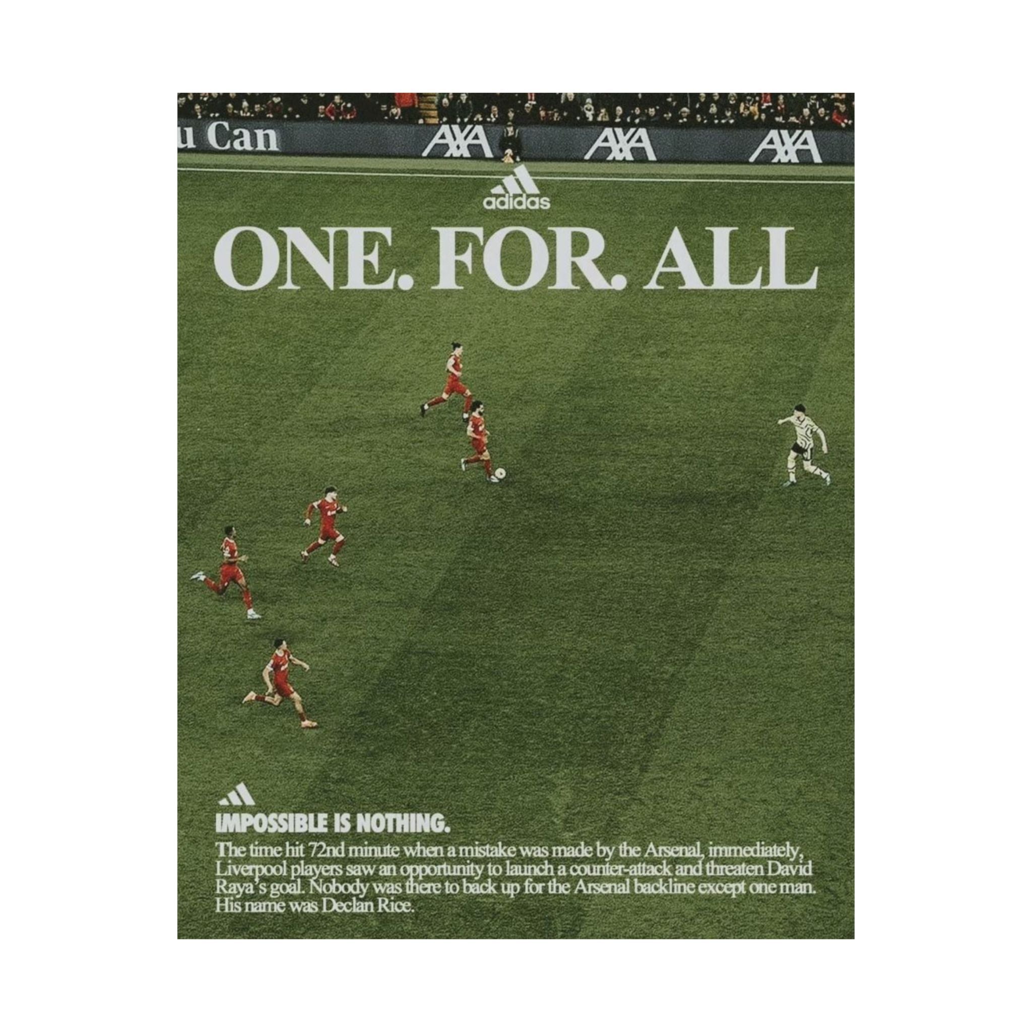 One. For. All. - Impossible is Nothing