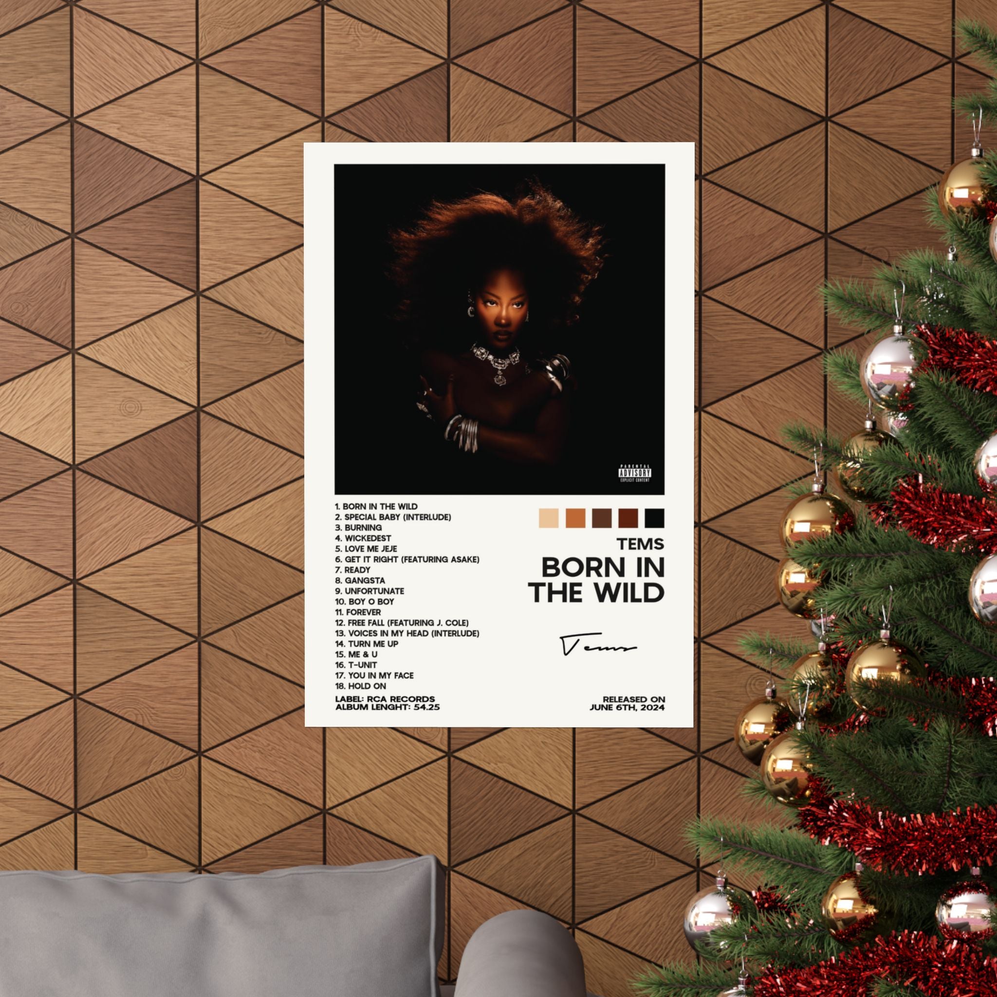 Born In The Wild - Tems
