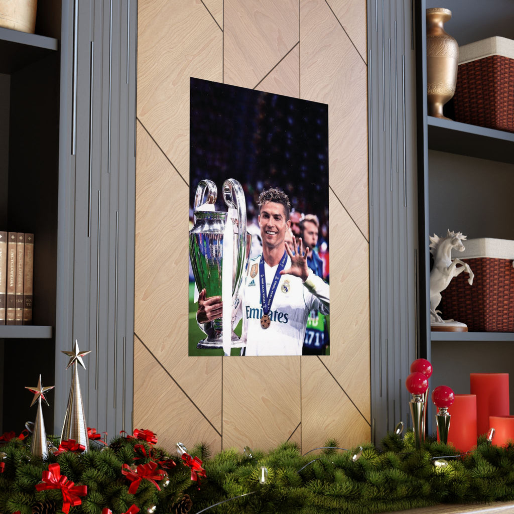 Cristiano Ronaldo - 5th Champions League Trophy