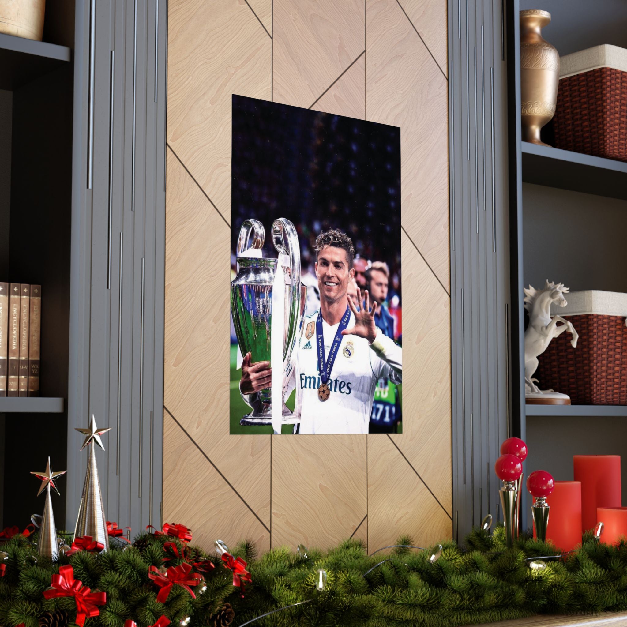 Cristiano Ronaldo - 5th Champions League Trophy