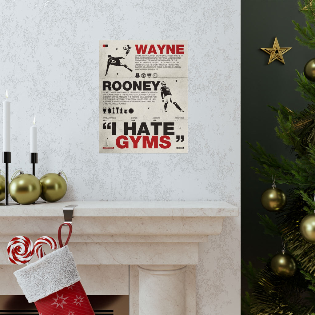 Wayne Rooney - I Hate Gyms