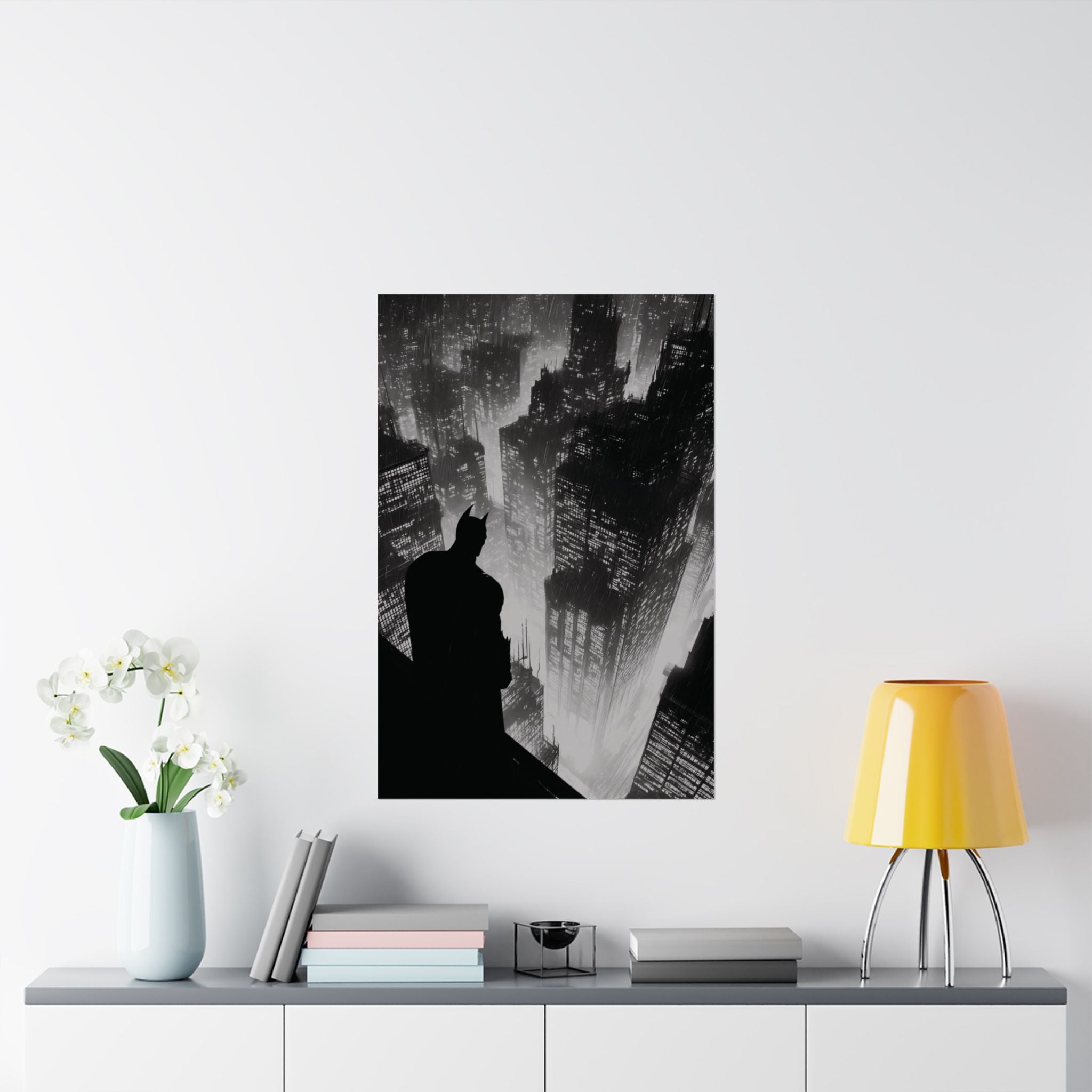 Batman Cityscape - Noir Vigilante
