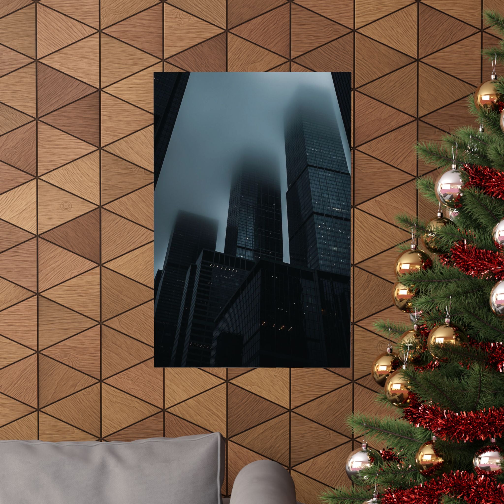 Foggy Cityscape