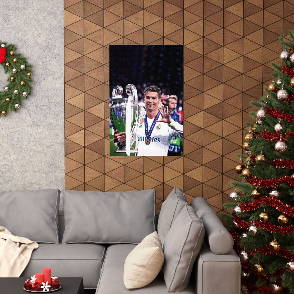 Cristiano Ronaldo - 5th Champions League Trophy