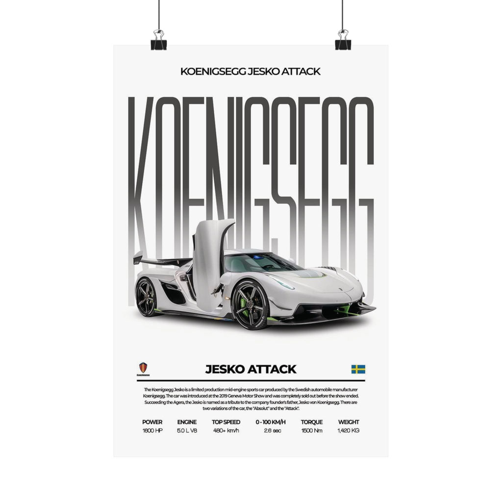 Koenigsegg Jesko Attack