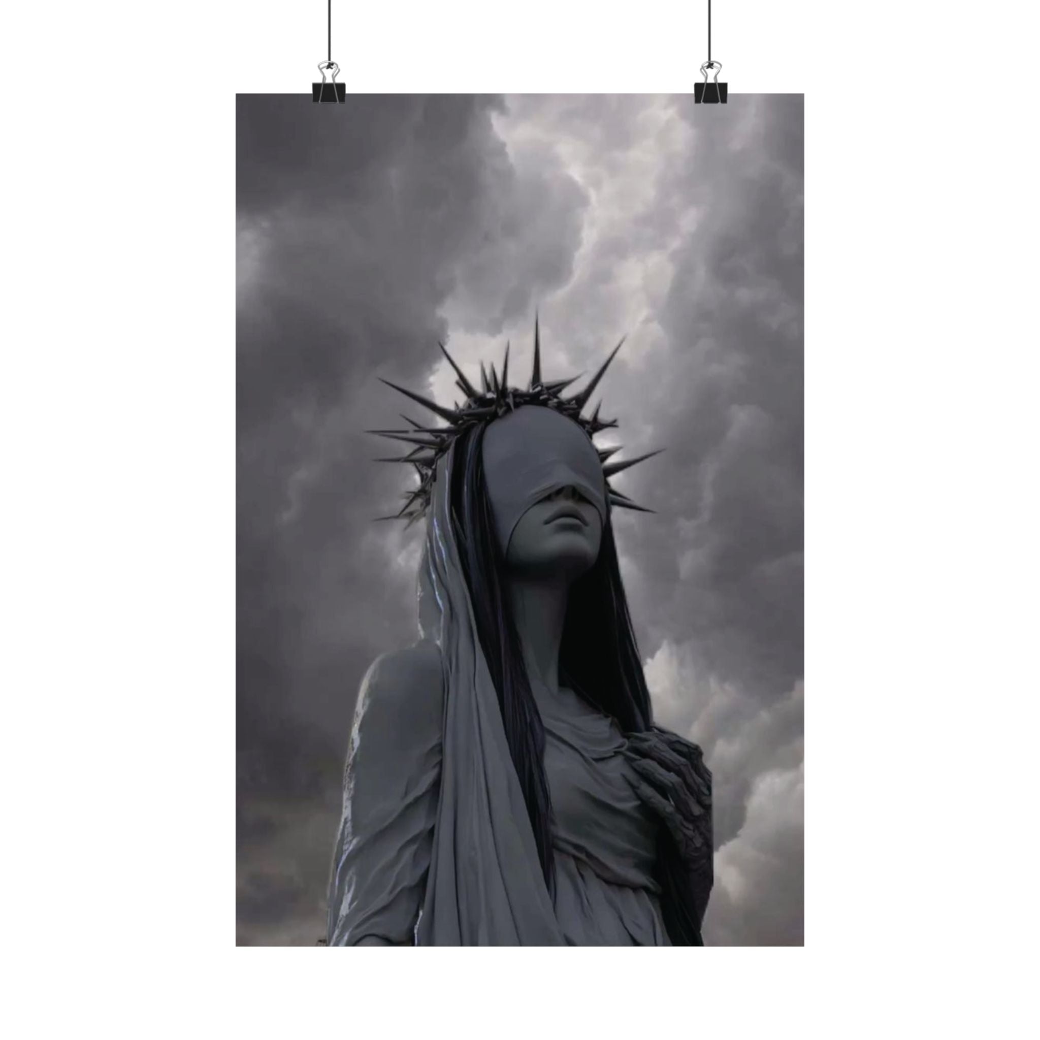 Dark Gothic Statue