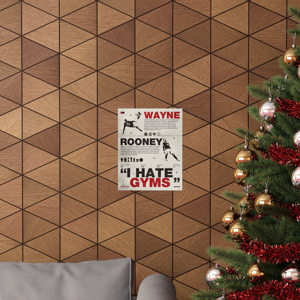 Wayne Rooney - I Hate Gyms