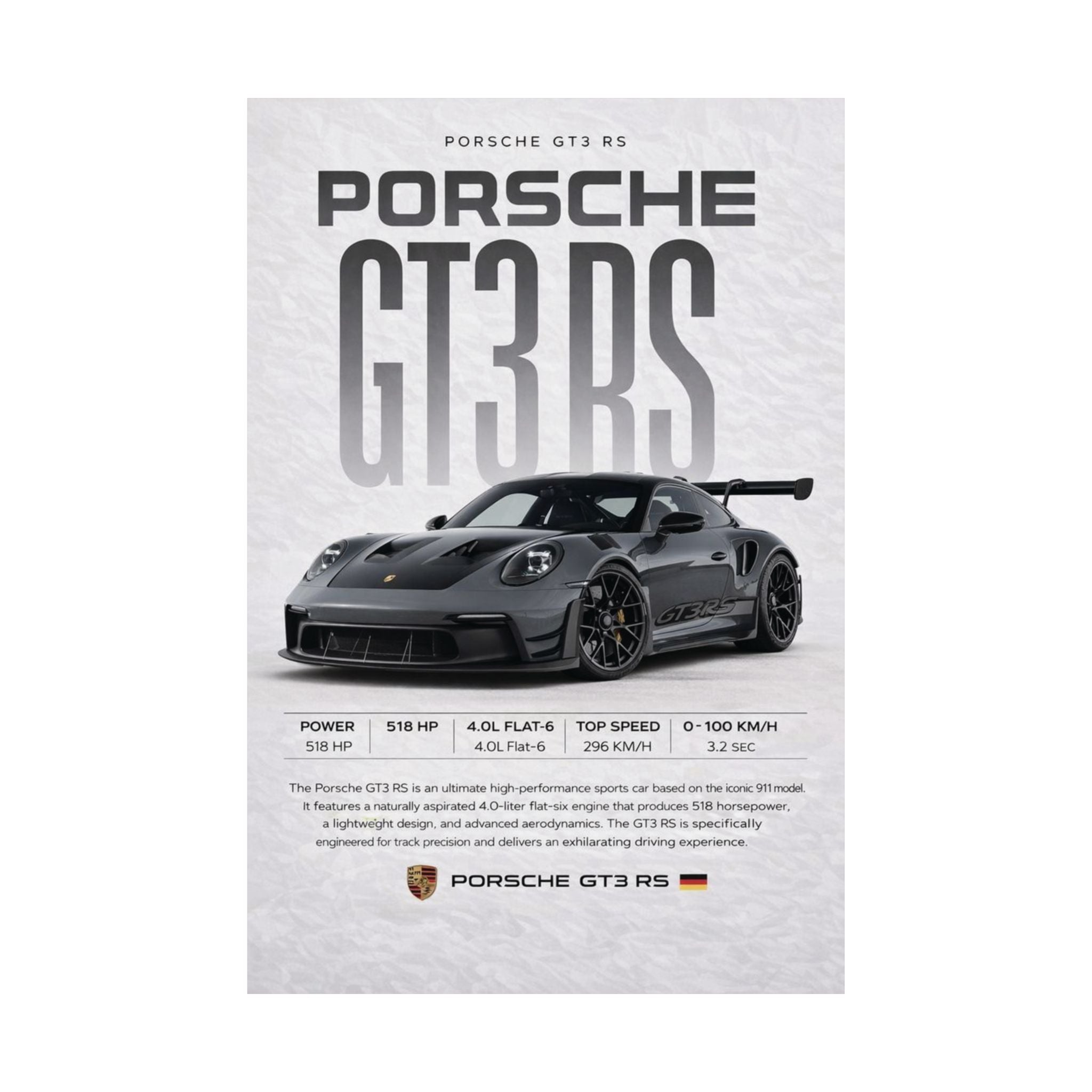 Porsche GT3 RS