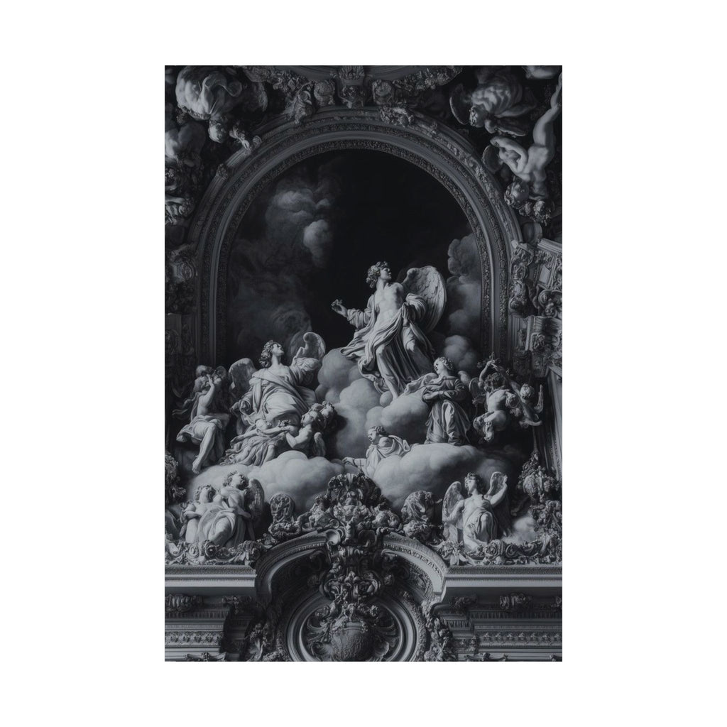 Baroque Angel Sculpture