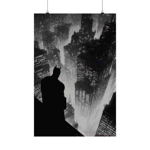 Batman Cityscape - Noir Vigilante