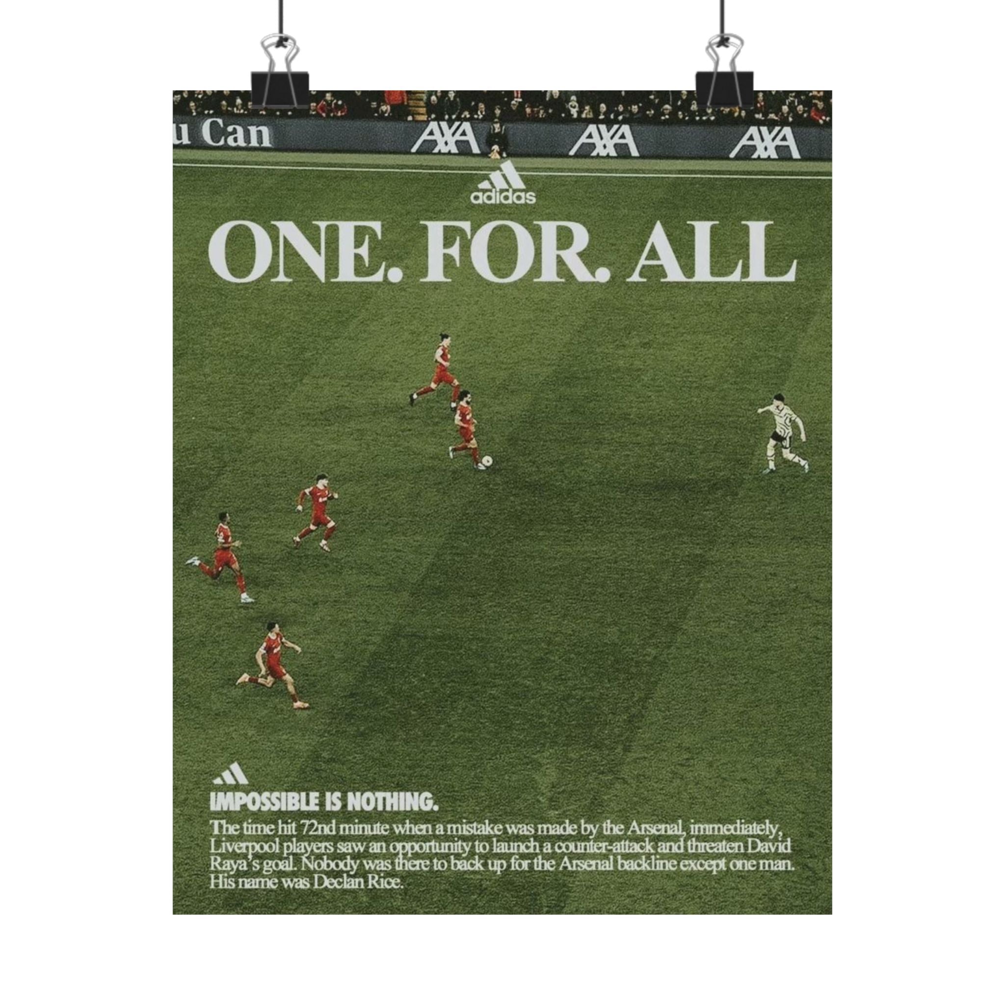 One. For. All. - Impossible is Nothing