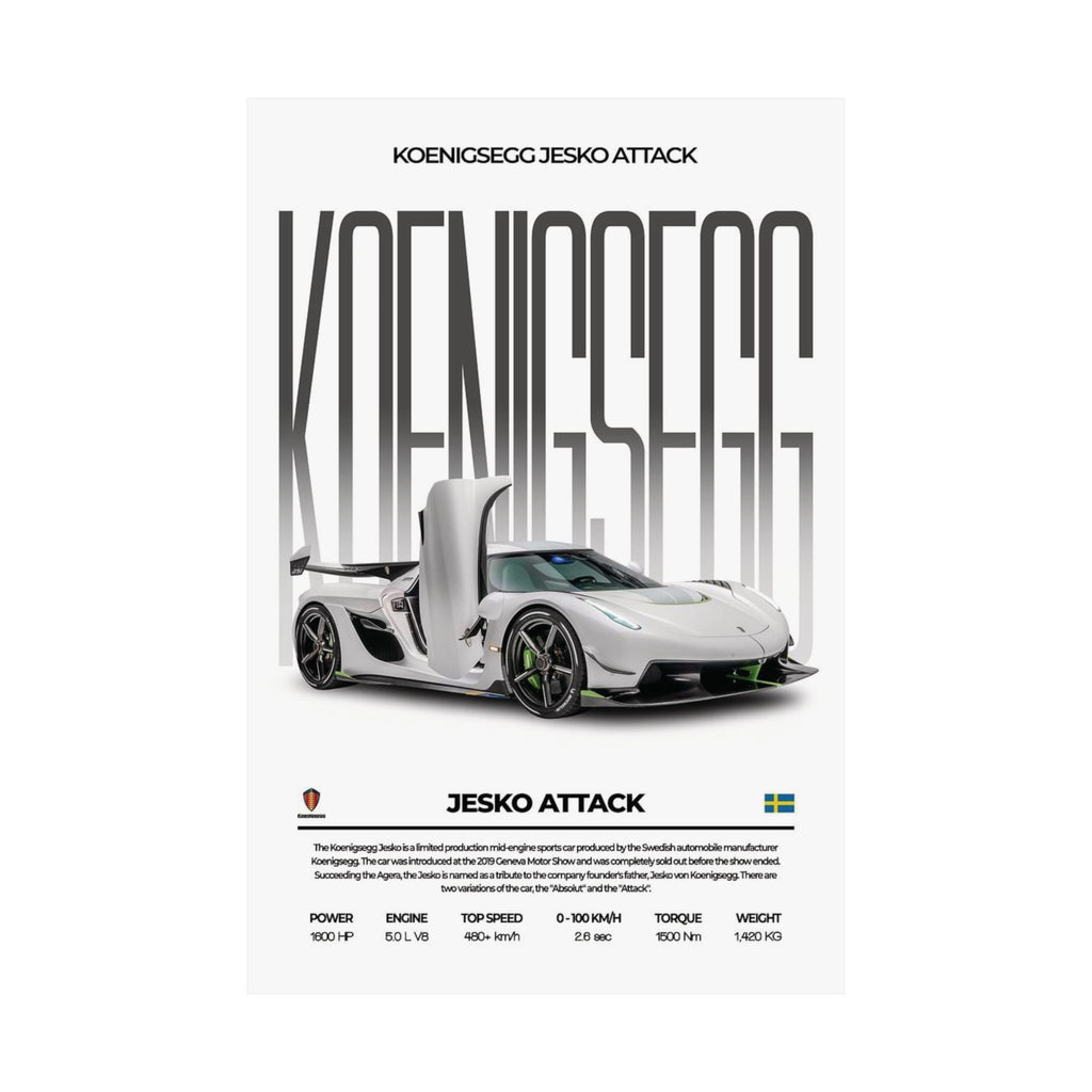 Koenigsegg Jesko Attack