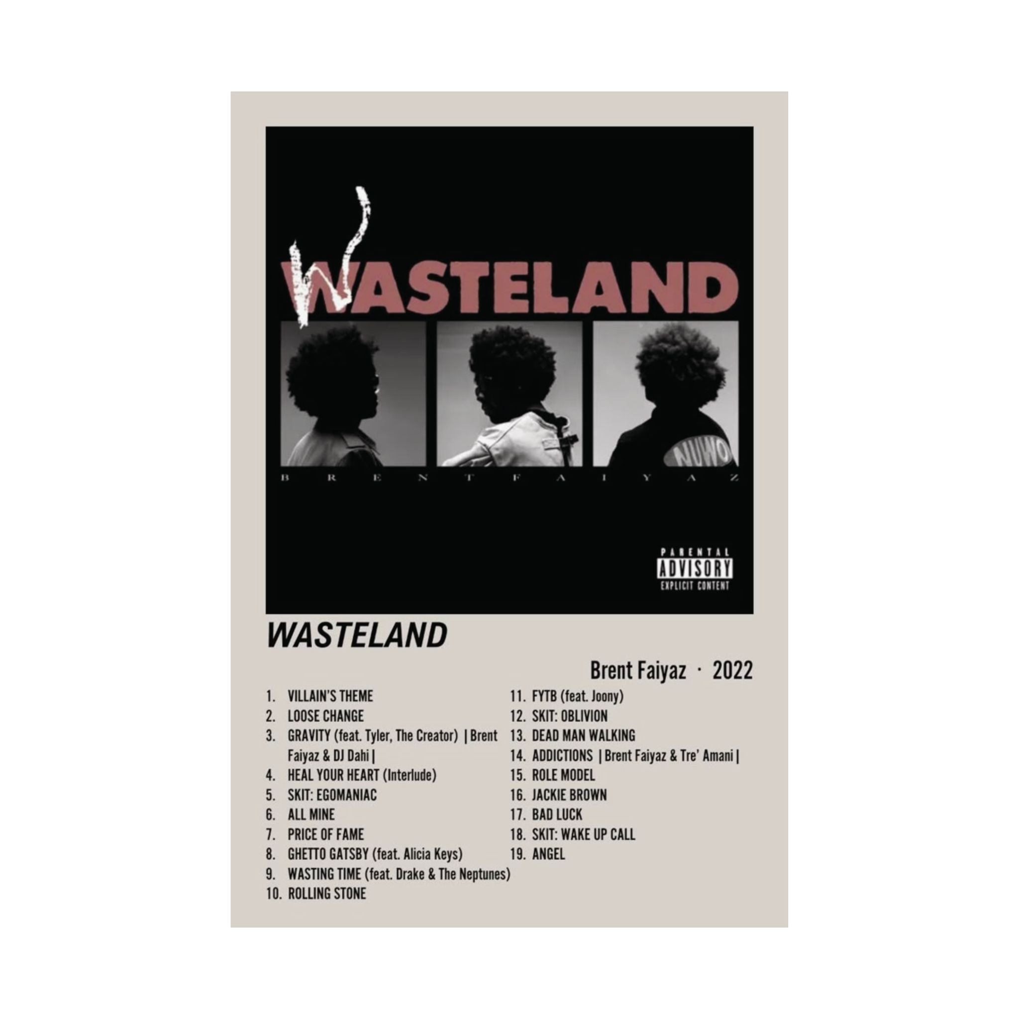 Wasteland - Brent Faiyaz