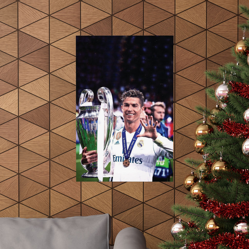 Cristiano Ronaldo - 5th Champions League Trophy