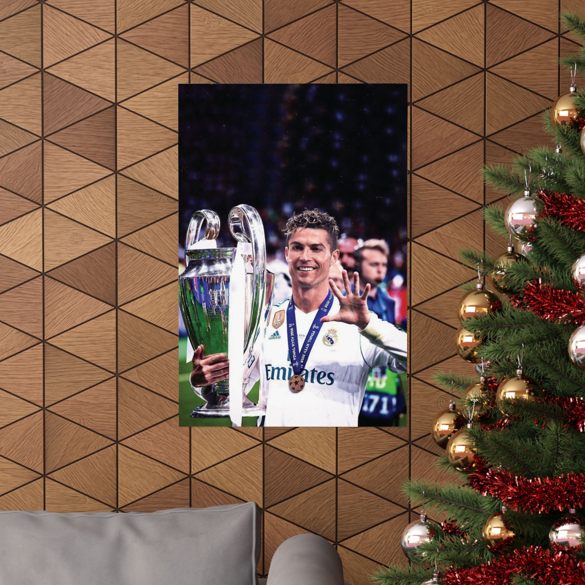 Cristiano Ronaldo - 5th Champions League Trophy