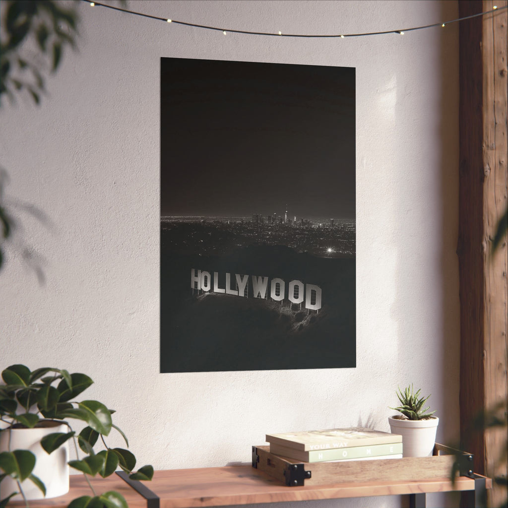 Hollywood Night Skyline