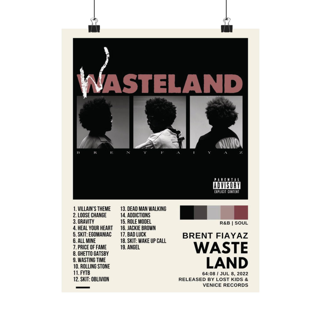 Wasteland - Brent Fiayaz