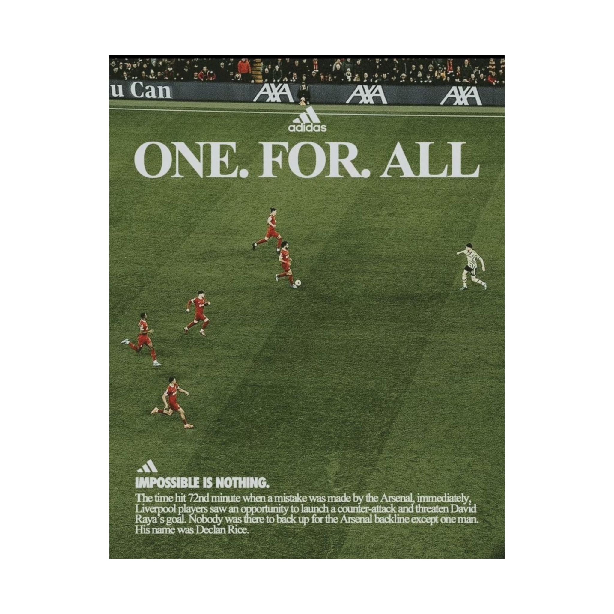 One. For. All. - Impossible is Nothing