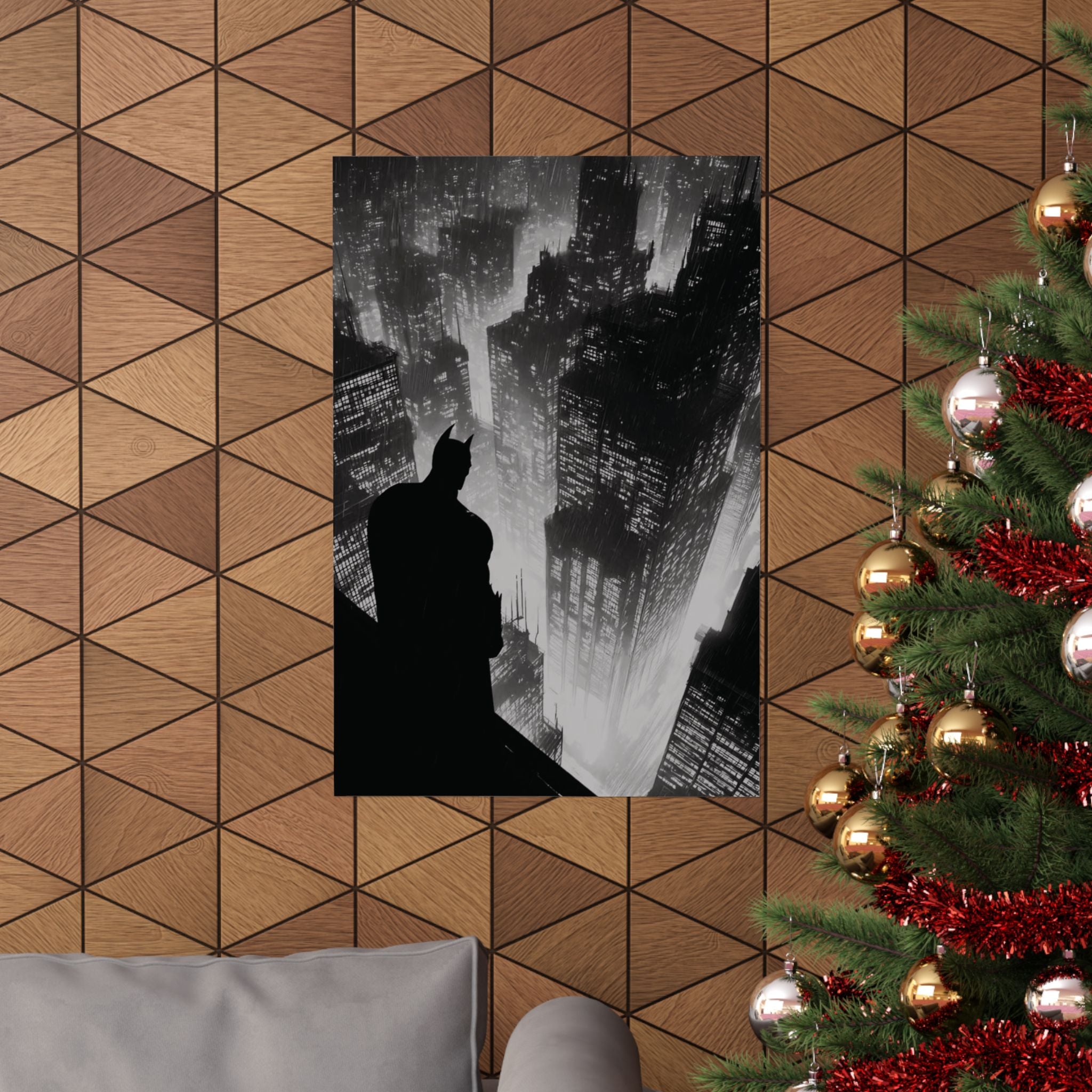 Batman Cityscape - Noir Vigilante